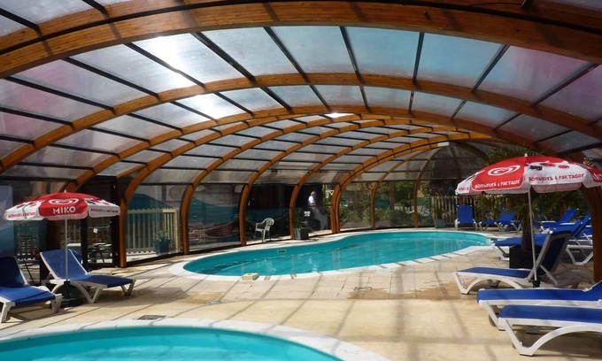 Licques Casa | Camping Pommiers Des 3 Pays* - Chalet Moréa 3 Rooms 5 People