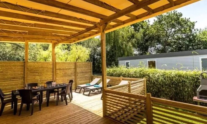 Clohars-Fouesnant Casa | Camping Port de Plaisance**** - Premium 4-room mobile home for 6 people