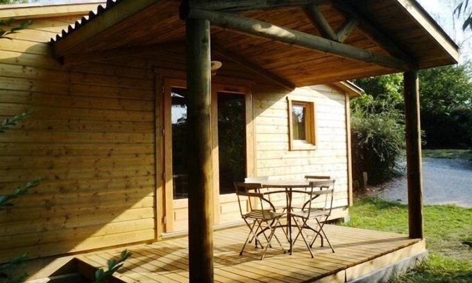 Cassagnabere-Tournas Casa | Acampar Pre Fixe **** - Eco-Naturaleza Chalet 3 habitaciones 4 Personas
