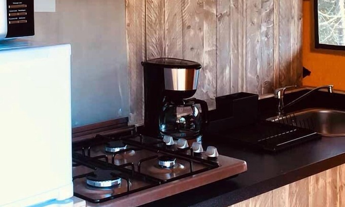 Cassagnabere-Tournas Casa | Pré Fixe campsite **** - Lodge Safari Woody 3 rooms 4 people