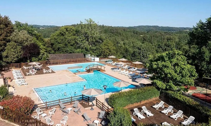 Sainte-Nathalene Casa | Camping Romanée Les Grottes de Roffy**** - PREMIUM chalet - 3 bedrooms 6 people