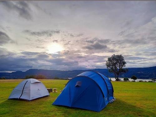 Guatavita Cabina | Camping San Francisco - Cabaña, Teepee & Zona de Camping