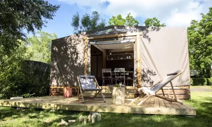 Les Ponts-de-Ce Alquiler De RV | Camping Slow Village Loire Vallée* - Lodge Tent 4 people Without Sanitary facilities