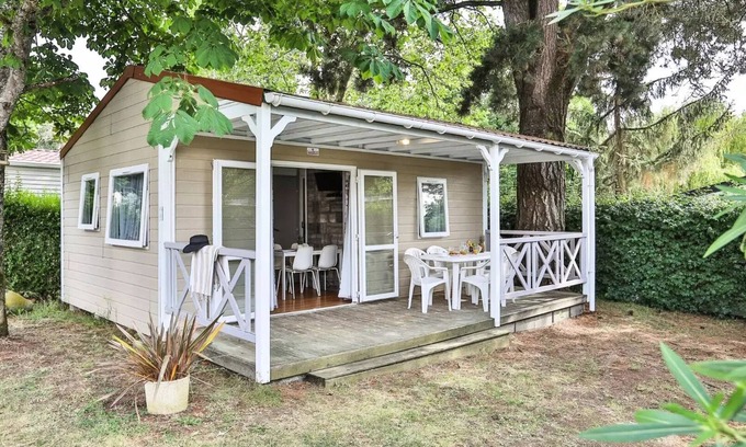 L'Aiguillon-sur-Vie Chalet De Esquí | Camping Ushuaïa Le Parc de La Grève **** - Chalet Evasion 3 Rooms 3 People