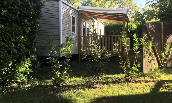 La Douze Casa | Camping Ushuaïa Villages Le Bois Coquet *** - Comfort mobile home - 3 bedrooms - TV - 33m² 6 people
