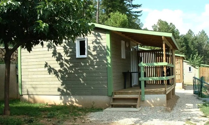 Ucel Chalet De Esquí | Camping Ushuaïa Villages les Pins d'Ucel **** - LAVENDER - Chalet 21m² 4 people