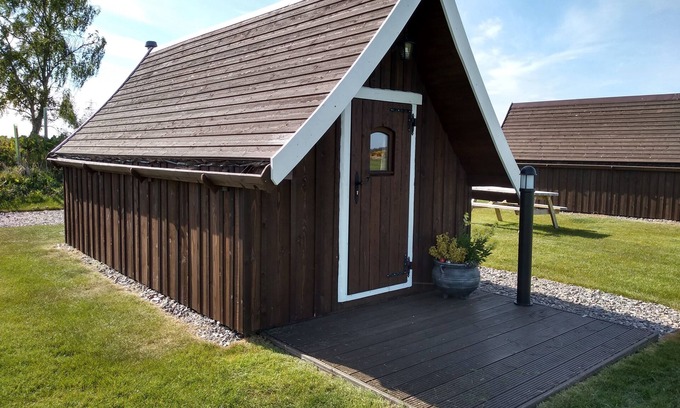 Nairn Chalet De Esquí | Acampar sin el esfuerzo y los problemas! Luxury En Suite Glamping Pods, Sleep 4.