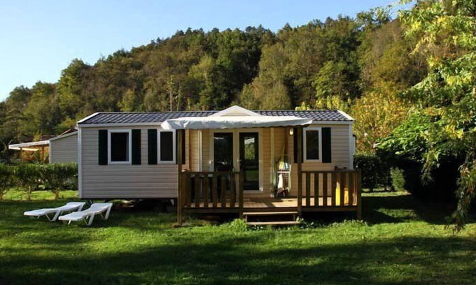 Montels Casa | Camping L'Arize **** - Casa móvil Cordelia 4 Habitaciones 6 Personas