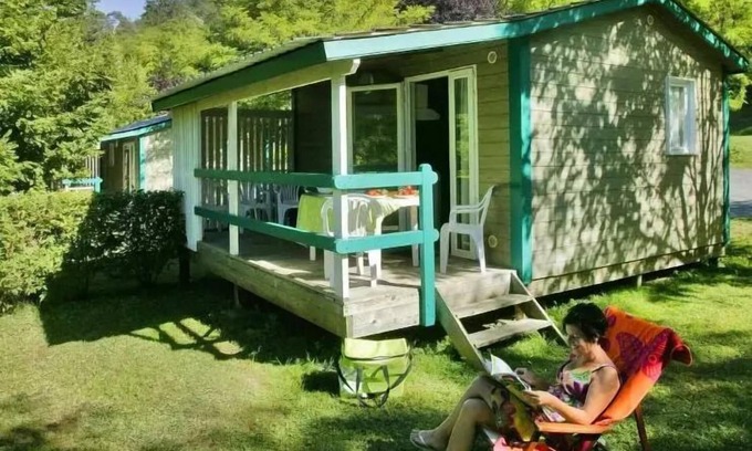 Campagne Chalet De Esquí | Campsite Flower le Val de la Marquise**** - Chalet Lavande Confort 3 rooms 3 people