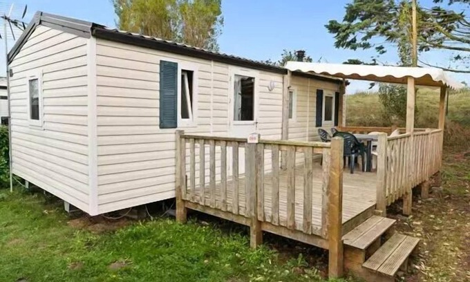 Albaron Casa | Campsite Le Crin Blanc *** - Mobile Home Classic 4 Rooms 6 People Air Conditioned