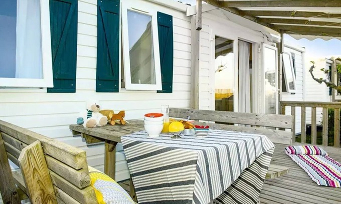 Saint-Nazaire Casa | Campsite Les Fontaines*** - Mobile home Classic XL 3 rooms 4 people air-conditioned