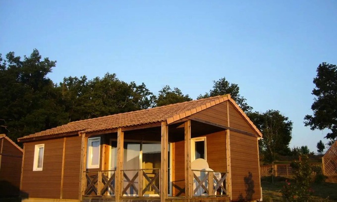 Razac-d'Eymet Chalet De Esquí | Les Chalets de Dordoña ** - Chalet 4 habitaciones 6 Personas