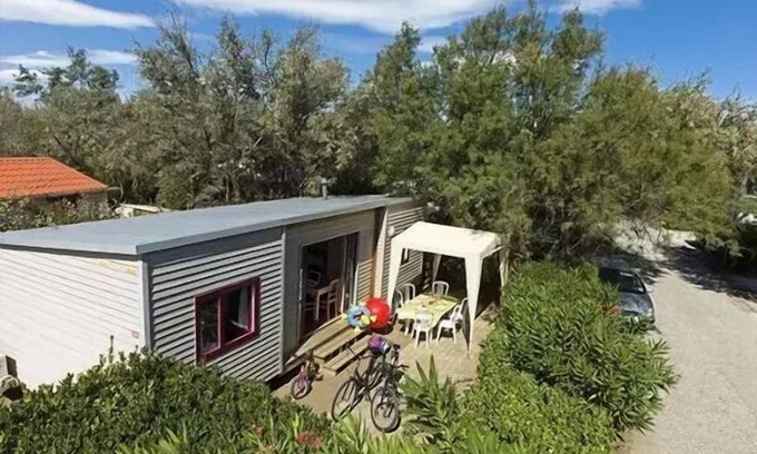 Torreilles-Plage Casa | Campsite Les Dunes***** - Classic 4-room mobile home for 6 people with air conditioning