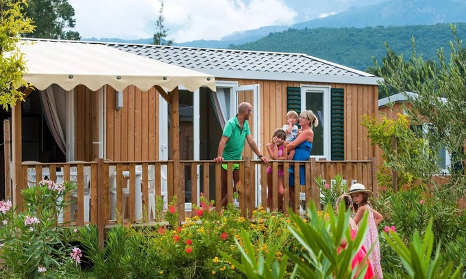Sari-Solenzara Casa | Campsite Sole Di Sari**** - Mobil Home Comfort 4 Rooms 6 People