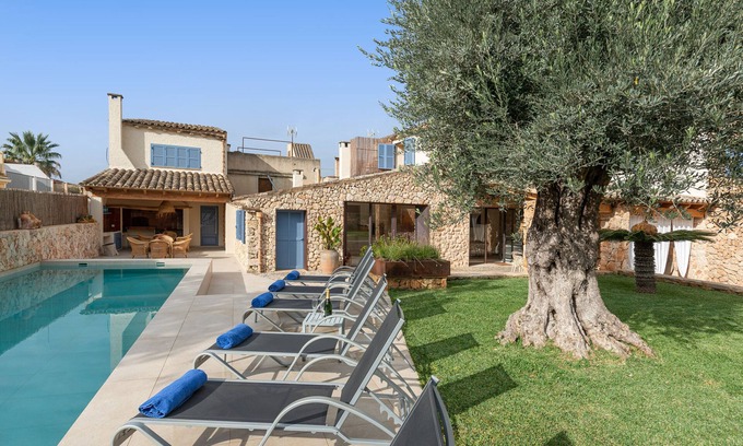 Costitx Villa | CAN FONT (COSTITX) - Impresionante villa con piscina privada y WiFi gratis.