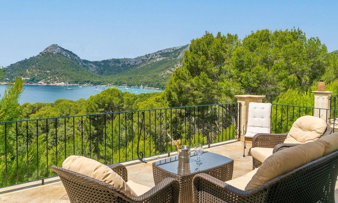 Playa de Formentor Villa | CAN MIR SA POSADA DES PAGÈS - Lujosa villa con piscina privada y WiFi gratis.