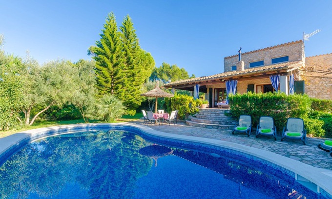 Inca Villa | CAN REURE (CAN PARIS) - Villa con piscina privada en Inca. WiFi Gratis
