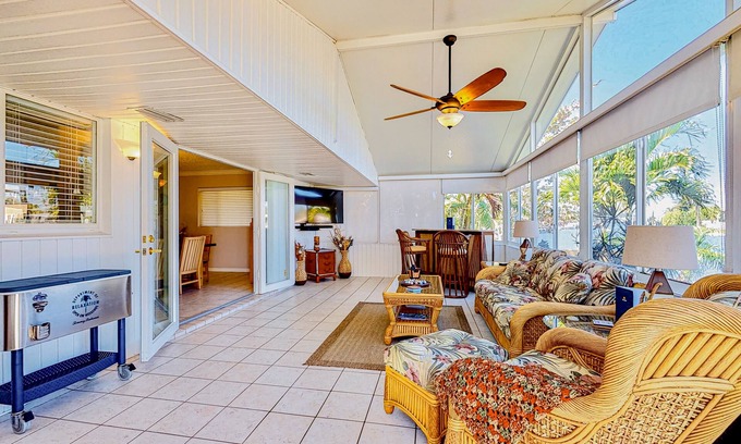 Cocoa Isles Casa | Canal-front, dog-friendly home with private pool and dock - snowbirds OK