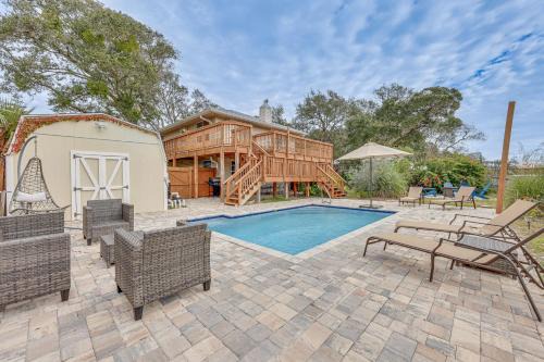 Butler Beach Casa | Canal-Front St Augustine Home with Dock and Pool!