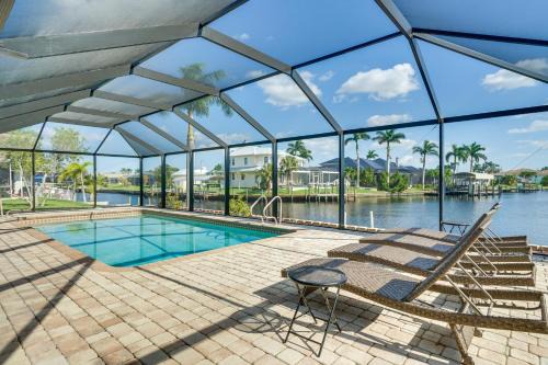 Caloosahatchee Casa | Canalfront Home with Private Dock in Cape Coral