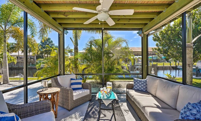 Punta Gorda Casa | Canalfront Punta Gorda Home with Private Dock!