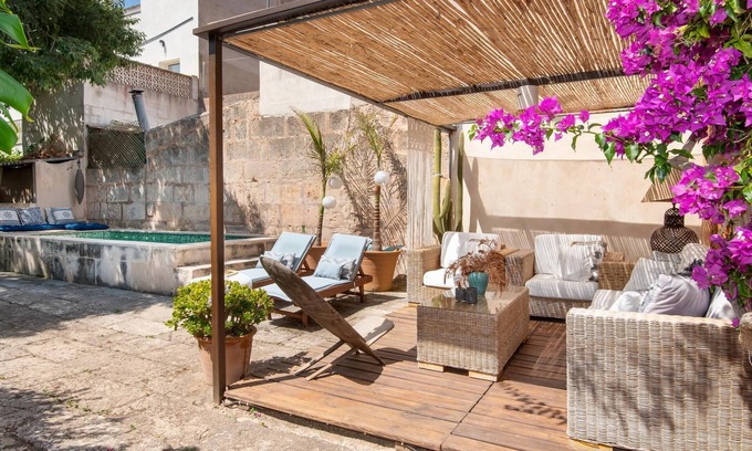 Ses Salines Cabaña | Canamon Bonita casa con piscina privada. Wifi