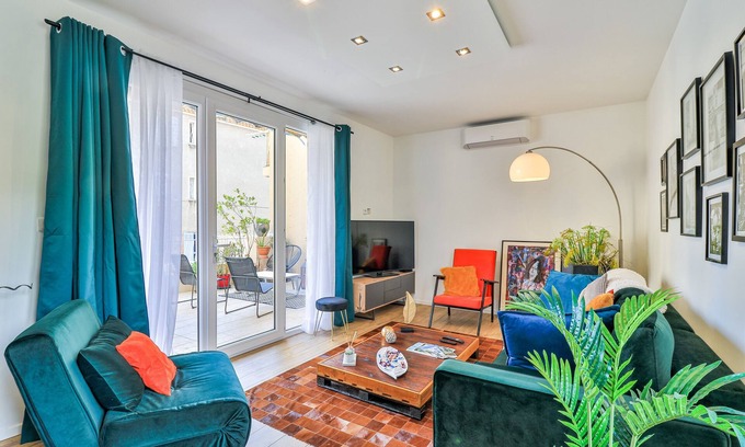 Le Mourillon Apartamento | Canopée - Toulon Mourillon - 800m des plages et place de parking privé