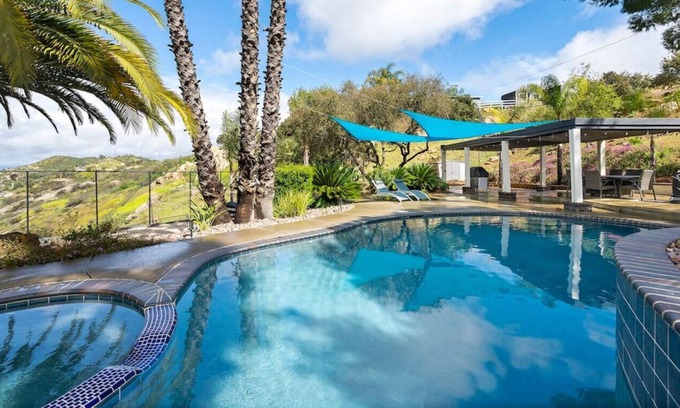 Valley Center Casa | Canyon View Escape - Pool, Spa