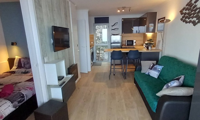 Cap d'Ail Apartamento | MONACO Cap d'Ail VISTA MAR WIFI en una residencia de vacaciones