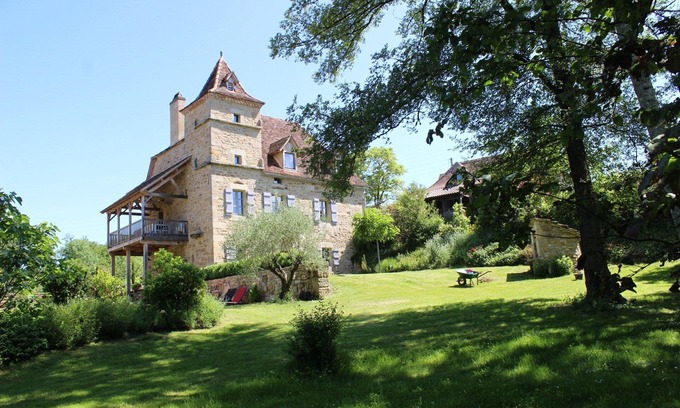 Causse-et-Diege Casa | Cap del Mas, casa de carácter 4 *, jardín, piscina, petanca, sala de juegos