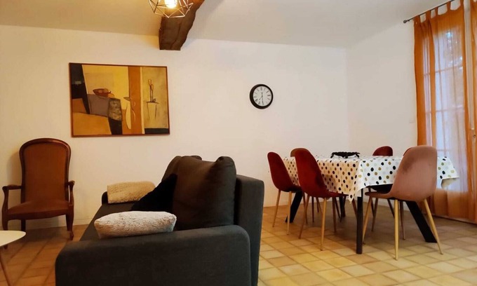 Petit-Palais-et-Cornemps Apartamento | Cap Saint-emilion - Appartement T3 Avec Cheminée