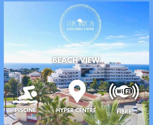 Correeira Apartamento | Caporizon-Albufeira-Vue Panoramique Mer-Hyper Centre-4 personnes