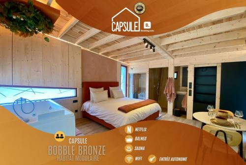 Mons Chalet De Esquí | Capsule Bobble Mons Centre - Jacuzzi - Sauna - Netflix