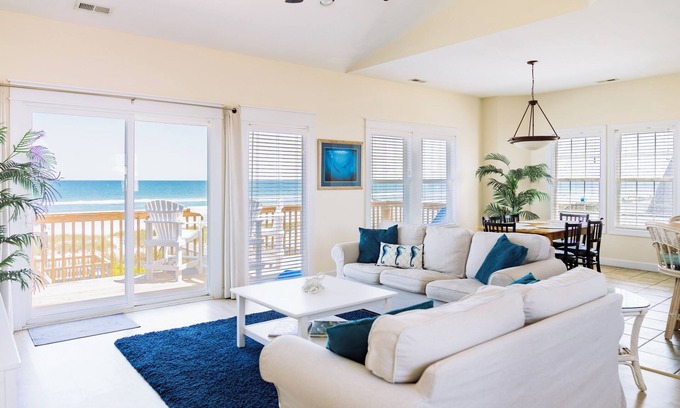 Topsail Beach Casa | 'Captain Andy' frente a la playa Familia Perfección vacaciones