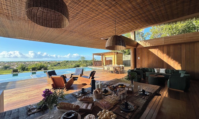 Caraiva Casa | Caraíva Paradise: 7 Suites, Pool and Riverfront