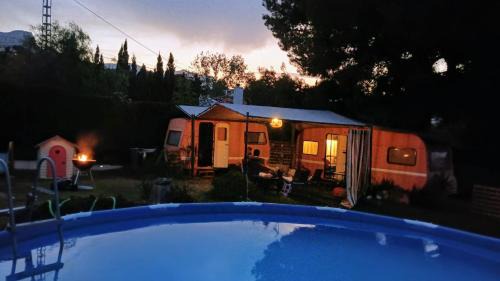 La Nucia Casa | Caravana- Glamping Casa tortuga