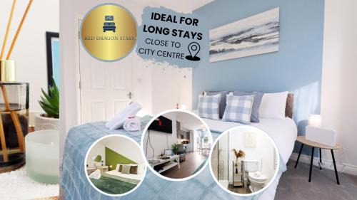 Cathays Apartamento | Cardiff City Centre apartment Private Parking