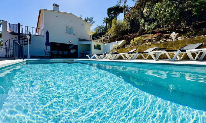 Sant Feliu de Guixols Villa | Cardina CostaBravaSi - Piscina, A/C, BBQ, vistas