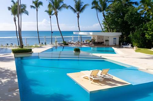 Juan Dolio - El Pueblo Apartamento | Caribbean Life Paradise,1BDRM & BBQ Beachfront Apt