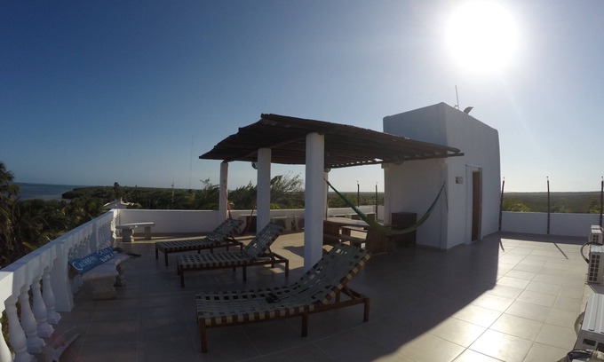 Xcalak Apartamento | Caribbean Casa Blanca