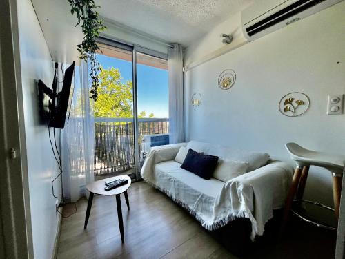 Carnon-Plage Apartamento | Carnon Port - Studio, Clim & Parking