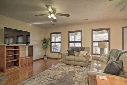 Caryville Casa | Caryville Home with Dock, Steps to Norris Lake!