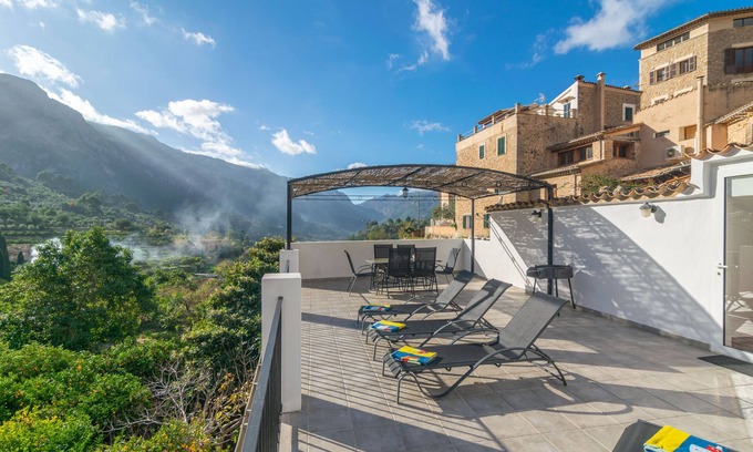 Fornalutx Chalet De Esquí | Cas Decu - Tres Habitaciones Chalet, Capacidad 5