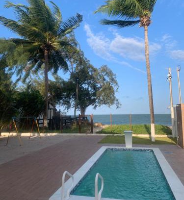 Pilar Casa | Casa à beira mar com piscina em Itamaracá