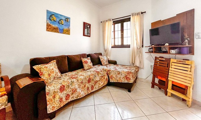 Real Casa | Casa a 180m da Praia Jardim Real - Praia Grande/SP