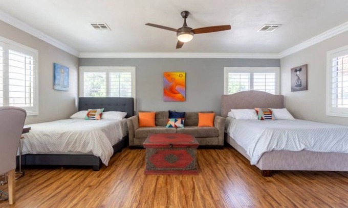 Lincoln Acres Casa | Casa Alquimia-Chula Vista Home, Private patio.