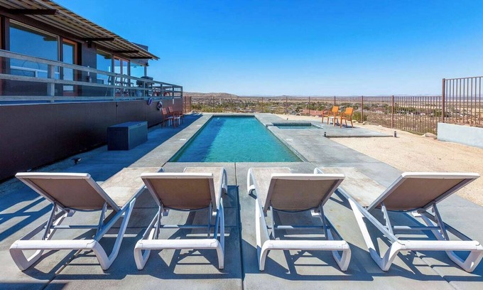 Joshua Tree Casa | Casa Altura: Heated Pool, Spa & Epic Views