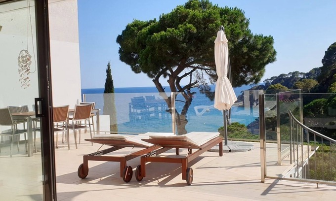 Tossa de Mar Casa | Kerstin Bruns. Casa Antonieta con vista al mar