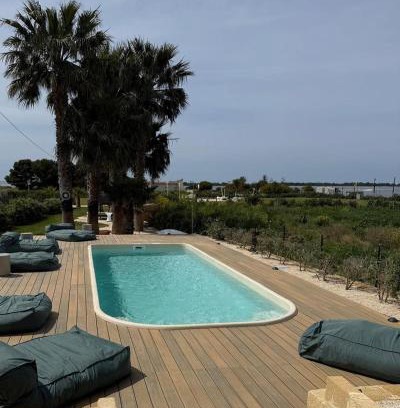 Birgi Vecchi Apartamento | Casa B, Room 5 - mit Pool - at Lagoon - Lo Stagnone Kite Spot - Palm Kite Paradise