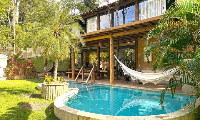 Arraial d'Ajuda Casa | Casa Bem Bahia Arraial, in the Atlantic Forest, Perfect for resting or celebrating